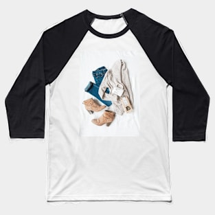 Minimalistic design Baseball T-Shirt